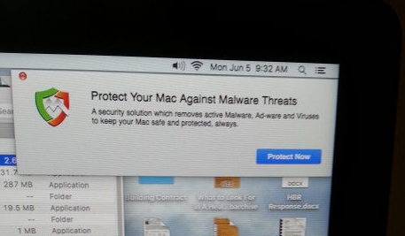 An Apple Mac with viruses. Fort Wayne Computer Repair.