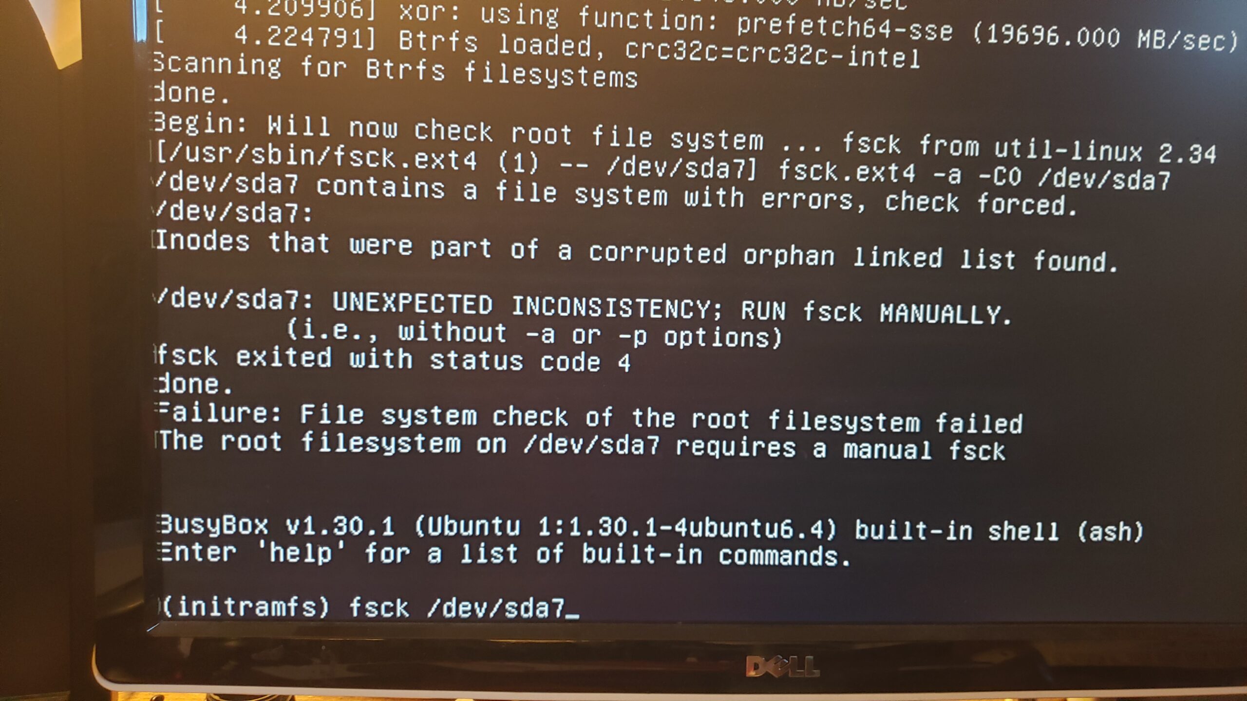 What’s going on with my main Linux computer?