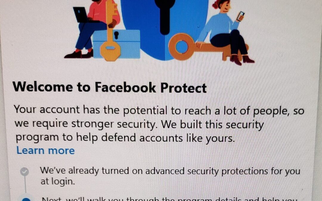 Facebook Protect?   Is this a scam?