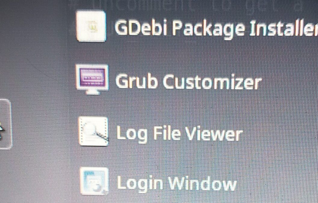 The Linux GRUB loader.  Shane Grantham Consulting